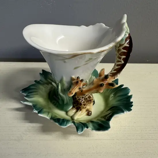Franz Porcelain Tea Cup & Saucer Set 