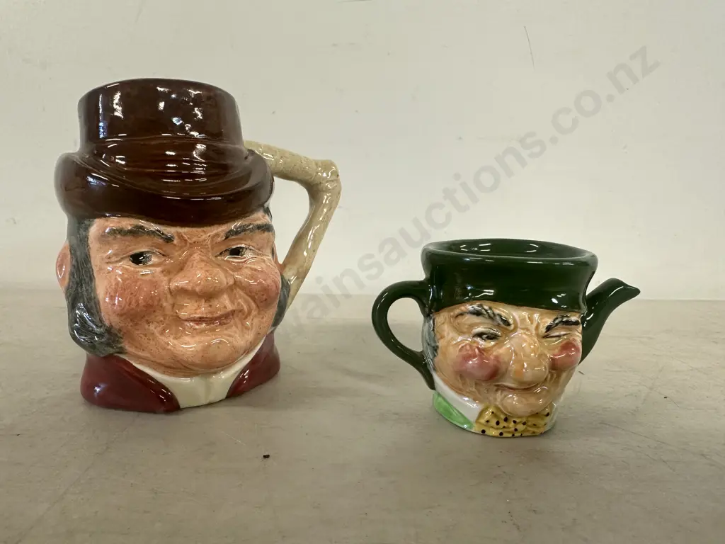 Vintage Toby Mug 'Farmer Giles' & Toby Two Face Teapot (no lid) Image 1++