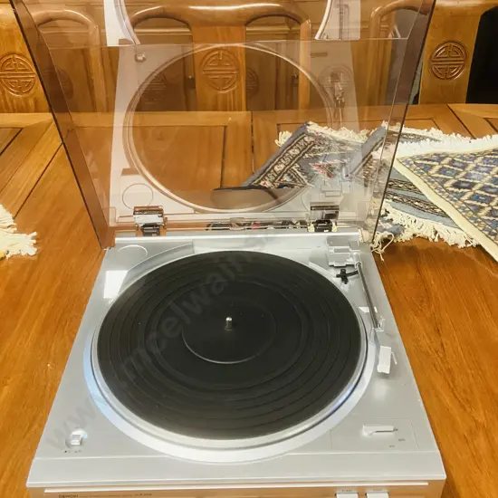 Denon DP-29F Belt-Driven Analog Turntable - Built-in RIAA Phono Equalizer