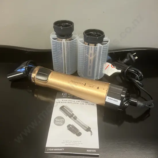 Remington Nourish Keratin & Argan Oil Rotating Air Styler AS8810AU