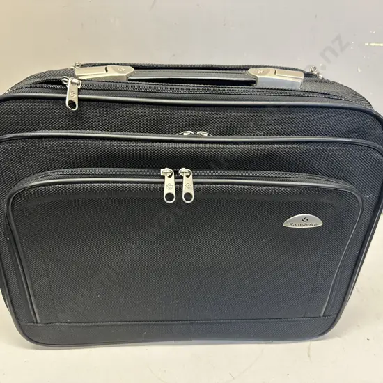 Black Samsonite Business Travel Case