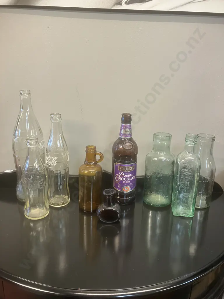 Coca-Cola Bottles, James Hardie Car Polish Bottle, Bovril Jar, Military Pickles Etc Image 1++