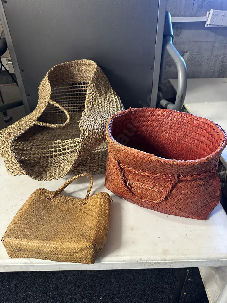 Woven Caneware Bags Image 1++