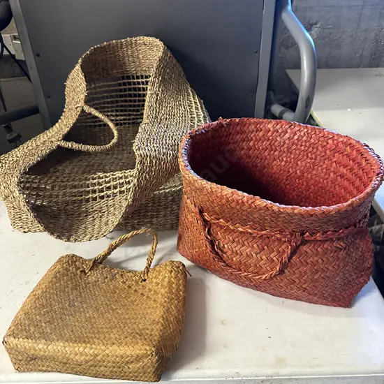 Woven Caneware Bags