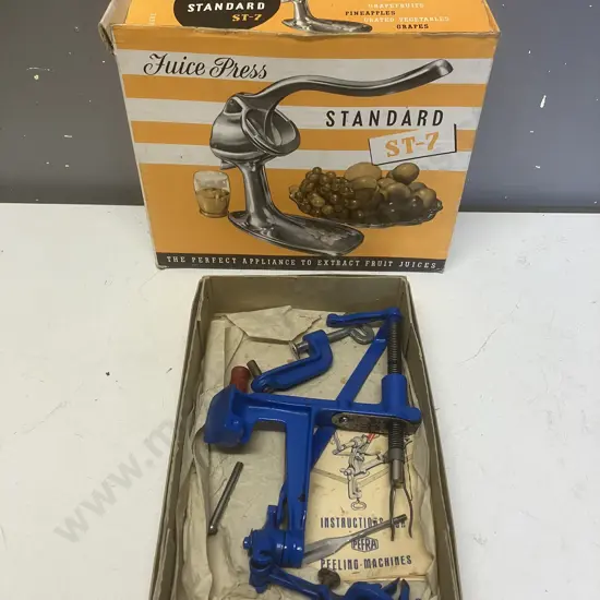 PEFRA Peeling machine With Manual & Juice Press Standard ST-7 In Original Box