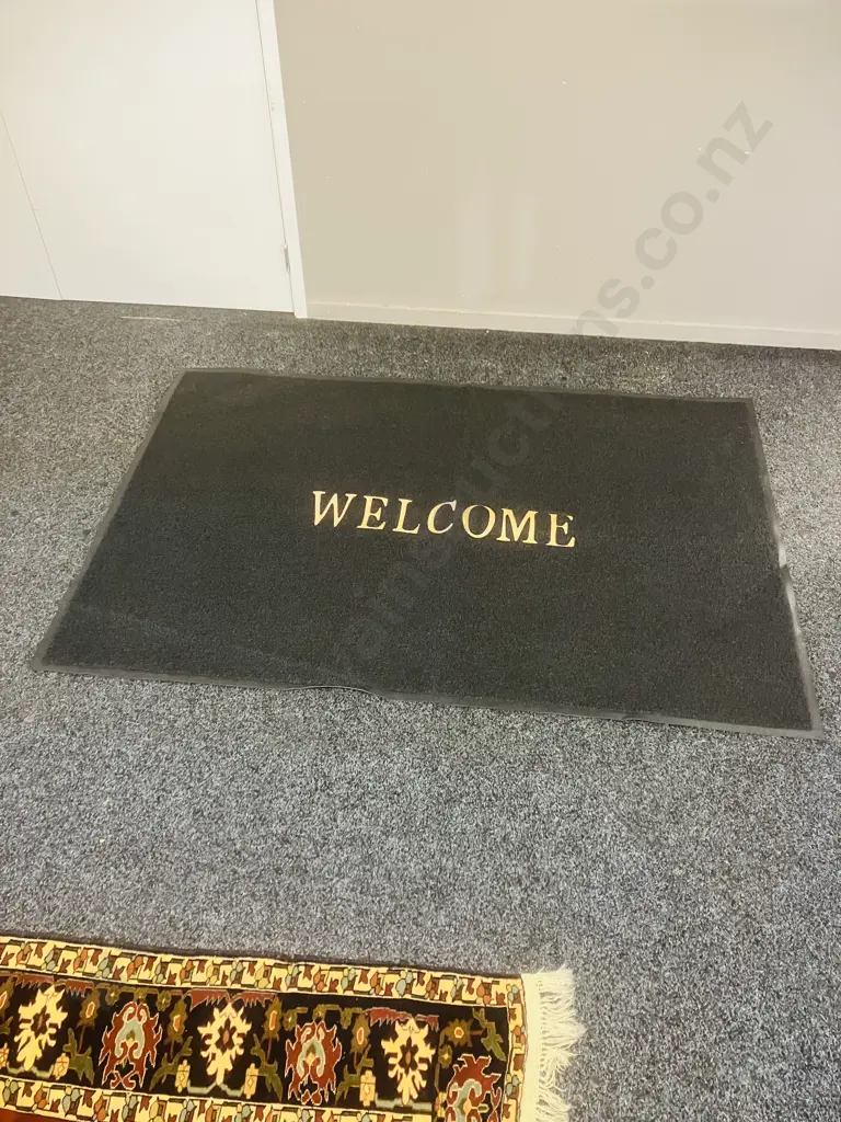 Pair of Large 120 x 178cm Welcome Mats Image 1++