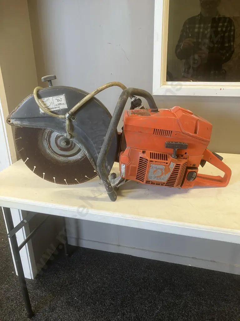 Husqvarna 272K Concrete Saw Image 1++