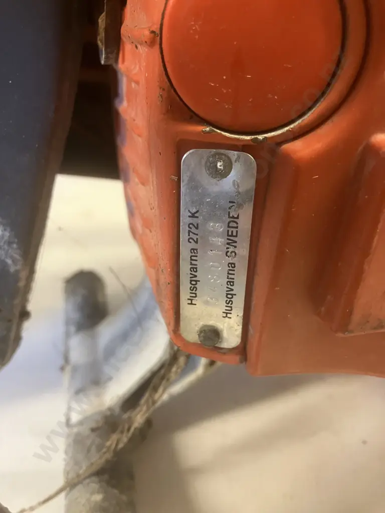 Husqvarna 272K Concrete Saw Image 1++