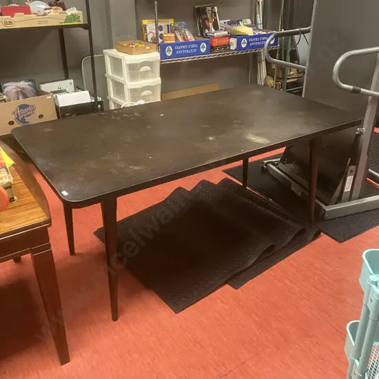 Mid-Century Rectangular Dining Table. H76 W167 D91cm