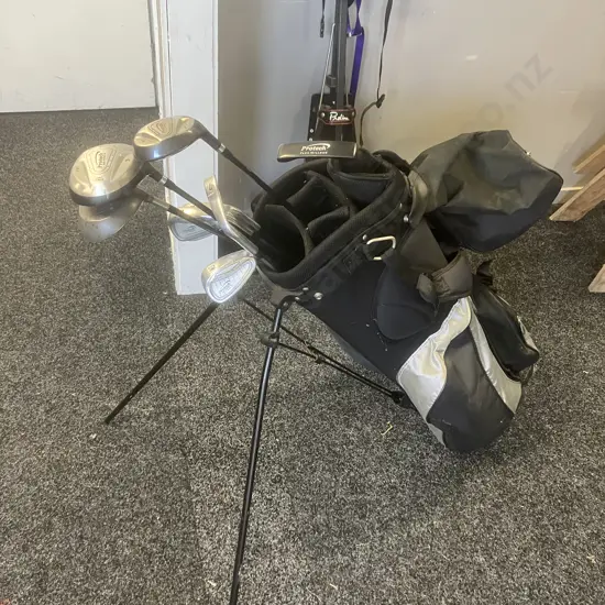 ProTech XD Power Golf Clubs & XDT850 Bag, TaylorMade Driver, Proline Trundler, Golf Balls Etc