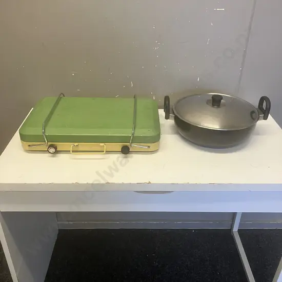 Camp Stove & Pan