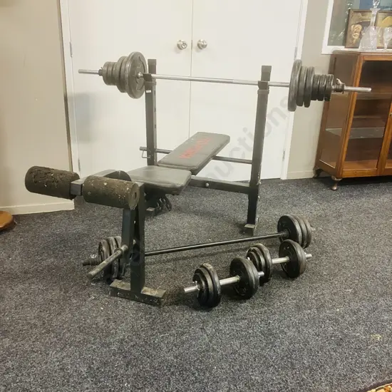 ProForm Weight Lifting Bench, Free Weights, Barbells & Dumbbell Handles