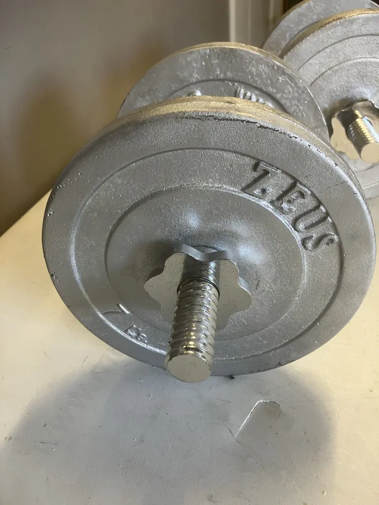 Pair of Dumbbells - 2 x 5KG & 2 x 7Kg Weights Image 1++