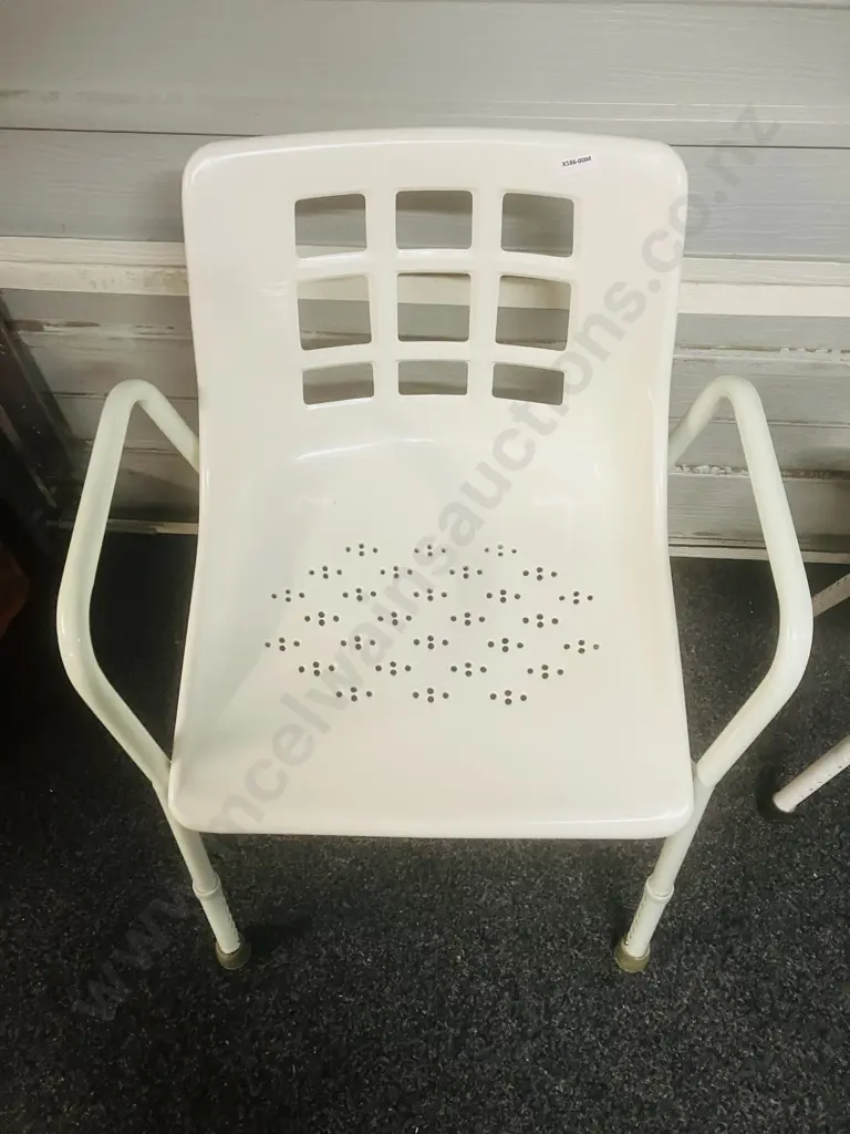 Goldfern Mobility Shower Chair & Shower Stool - Adjustable Heights Image 1++