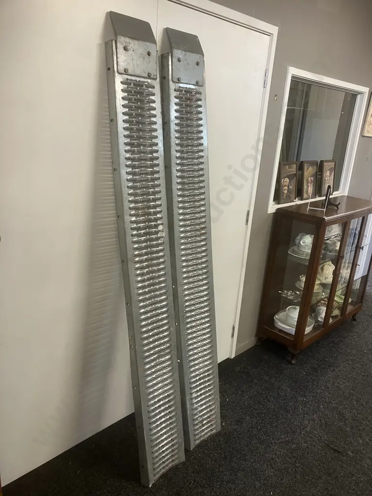 Pair of Steel Ramps. L1.93m Image 1++