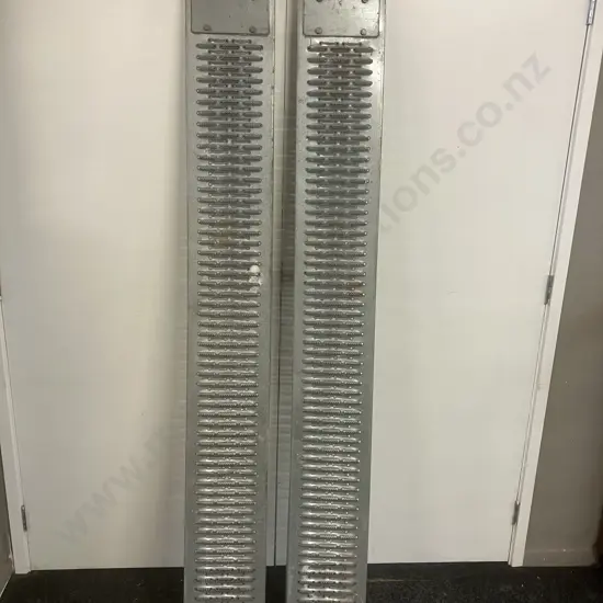 Pair of Steel Ramps. L1.93m