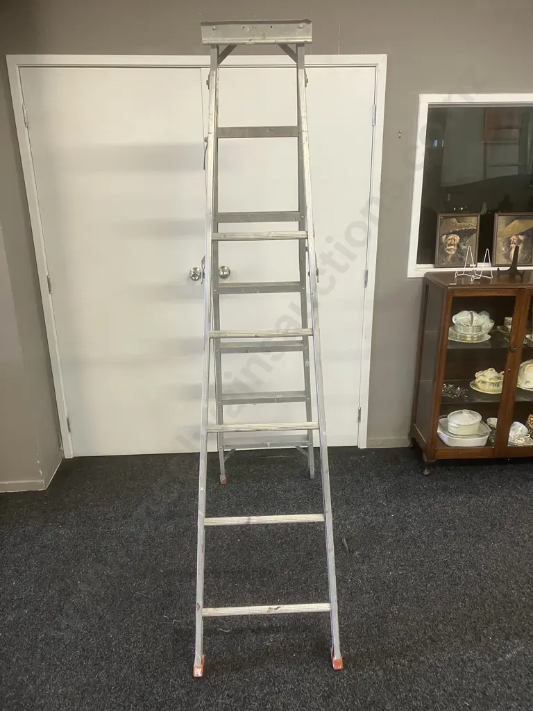 Aluminium Ladder - 6 Step, 213cm Image 1++