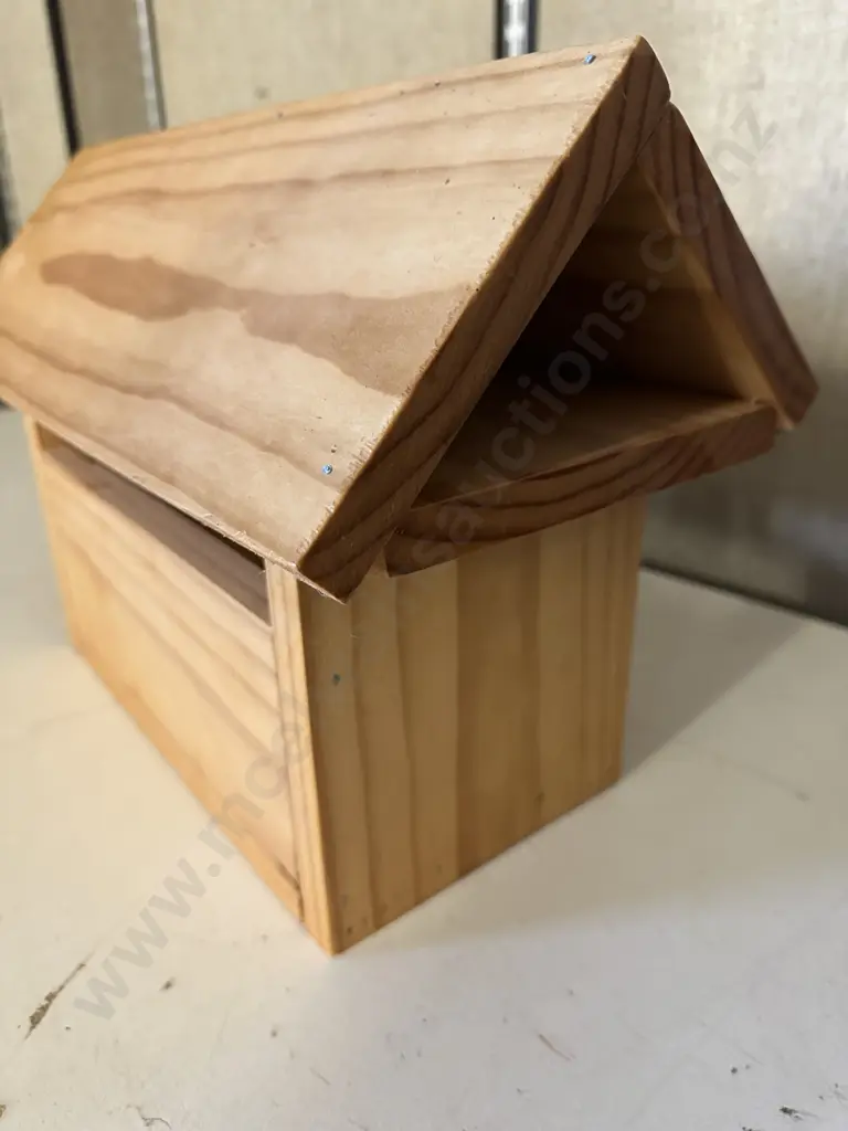 Wooden Letter Box H28,W40cm. Image 1++