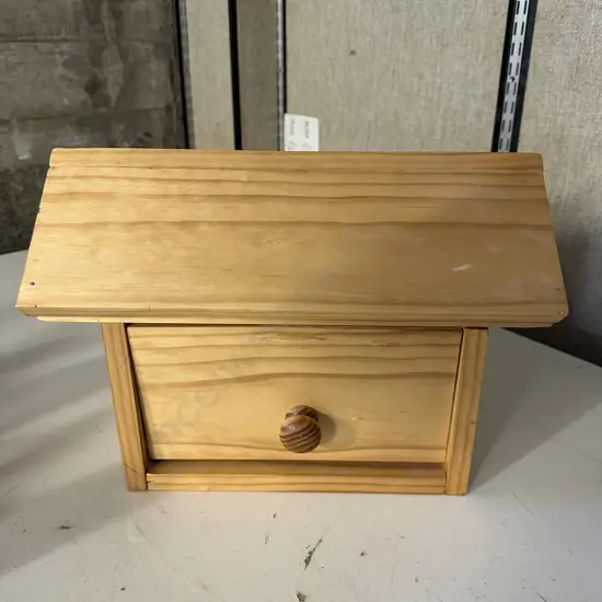 Wooden Letter Box H28,W40cm.