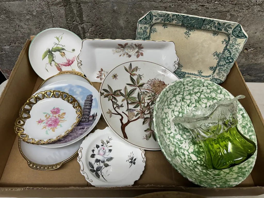 Box Lot Of China Items Image 1++