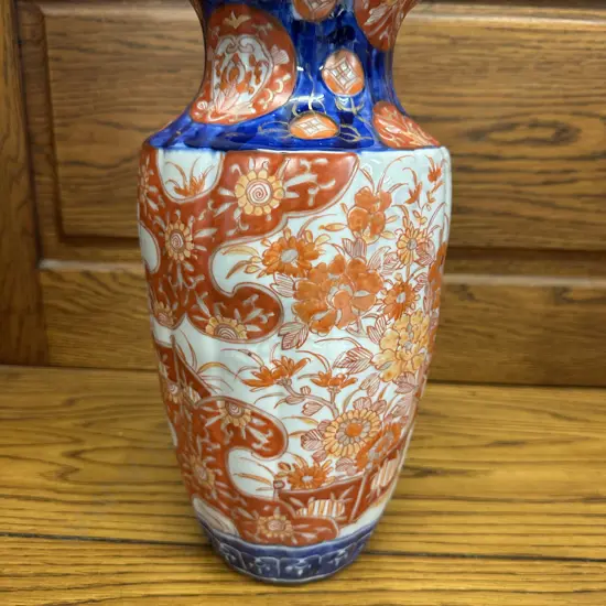 Antique Japanese Imari Porcelain Vase (as found) H30cm.