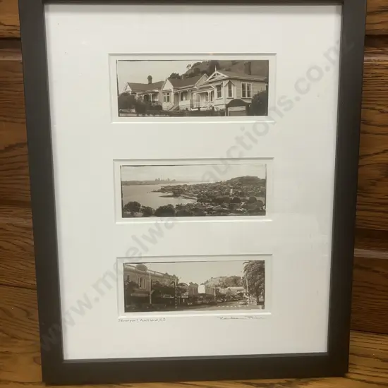 Reuben Price Devonport Triptych, Signed. 38 x 31cm
