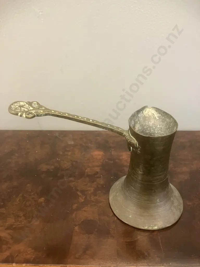 Vintage Brass Cezve Turkish Coffee Pot Image 1++