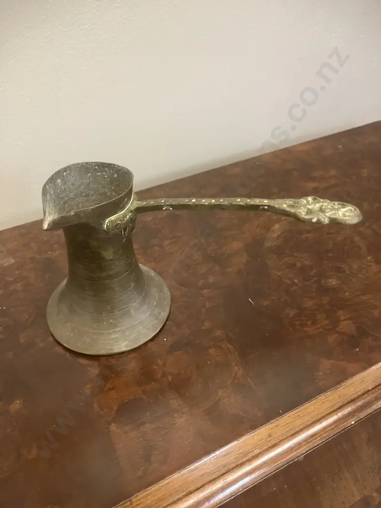 Vintage Brass Cezve Turkish Coffee Pot Image 1++