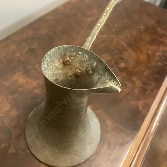 Vintage Brass Cezve Turkish Coffee Pot