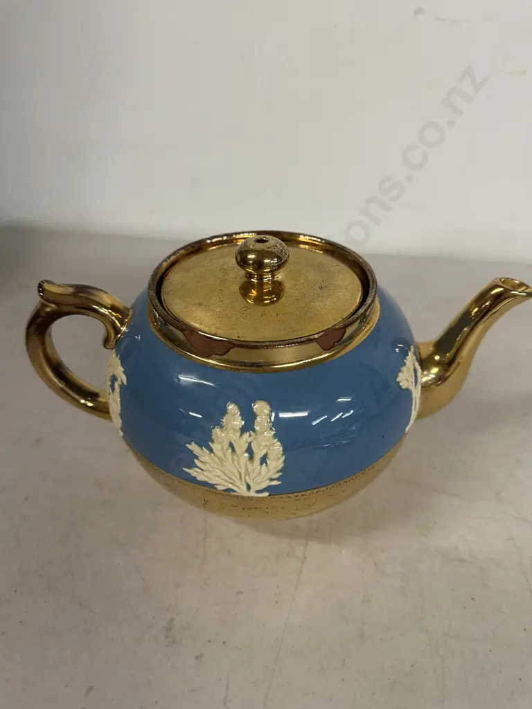 Vintage Gibsons Pottery Jasper Teapot (as found)  Image 1++
