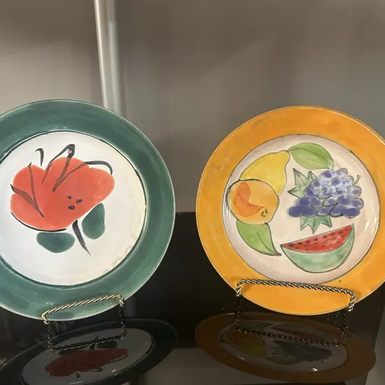 Pair Of Morris & James Plates Matakana New Zealand 