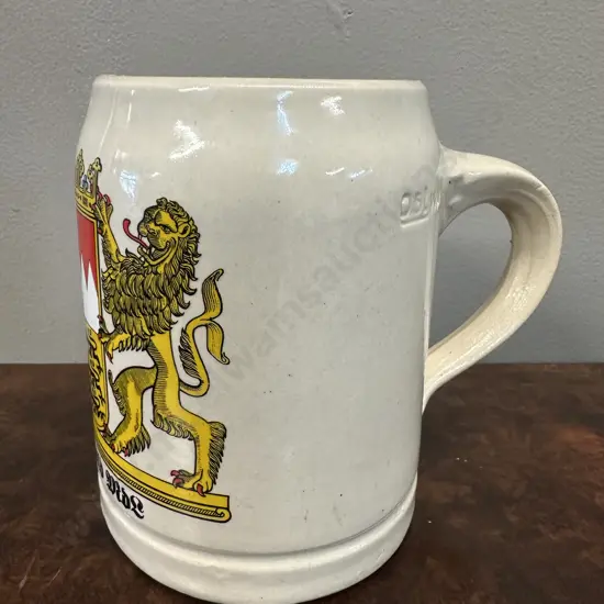 Vintage German Beer Crest West Germany Geiz .5litre