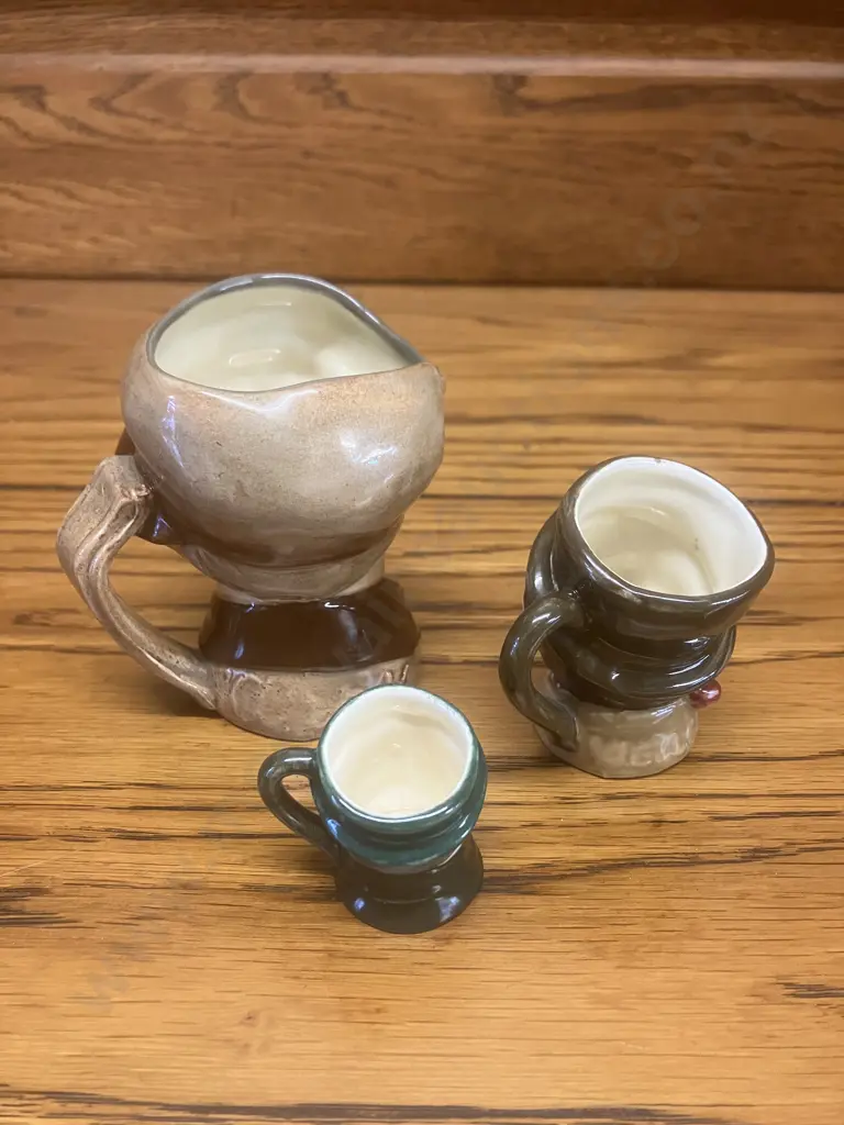 Vintage Royal Doulton 1947 'Appy' Small Toby Jug. Royal Doulton 'Mr Pickwick' & 'Sam Weller' Small Toby's Image 1++