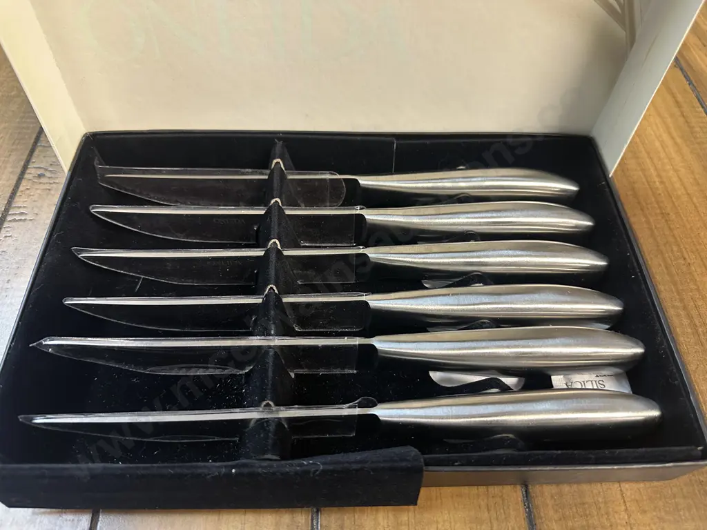 Oneida Meteor Six Piece Steak Knife Set Image 1++