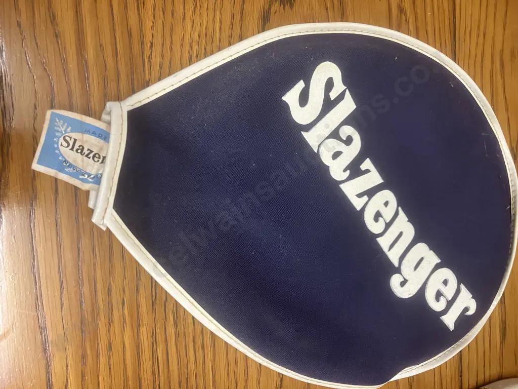 Vintage Slazengers / Slazenger New Zealand Made Matchpoint & Paramount Wooden Tennis Racquets 1940/1950’s Image 1++