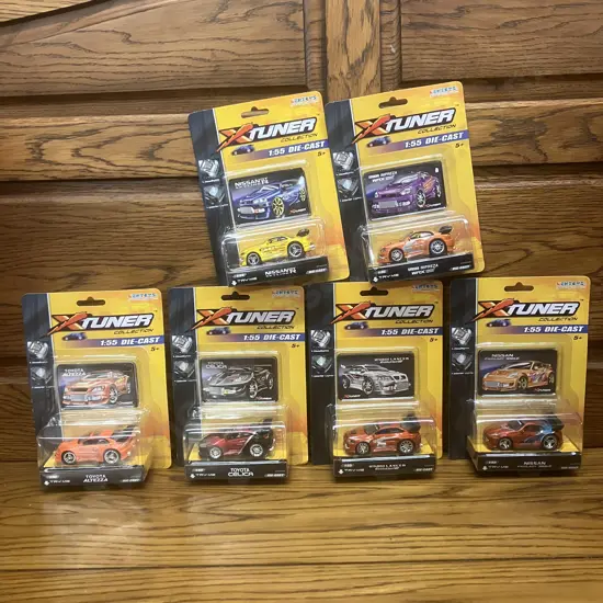 Lot of Six New Kentoys 1:55 XTuner Collection Die-Cast Models