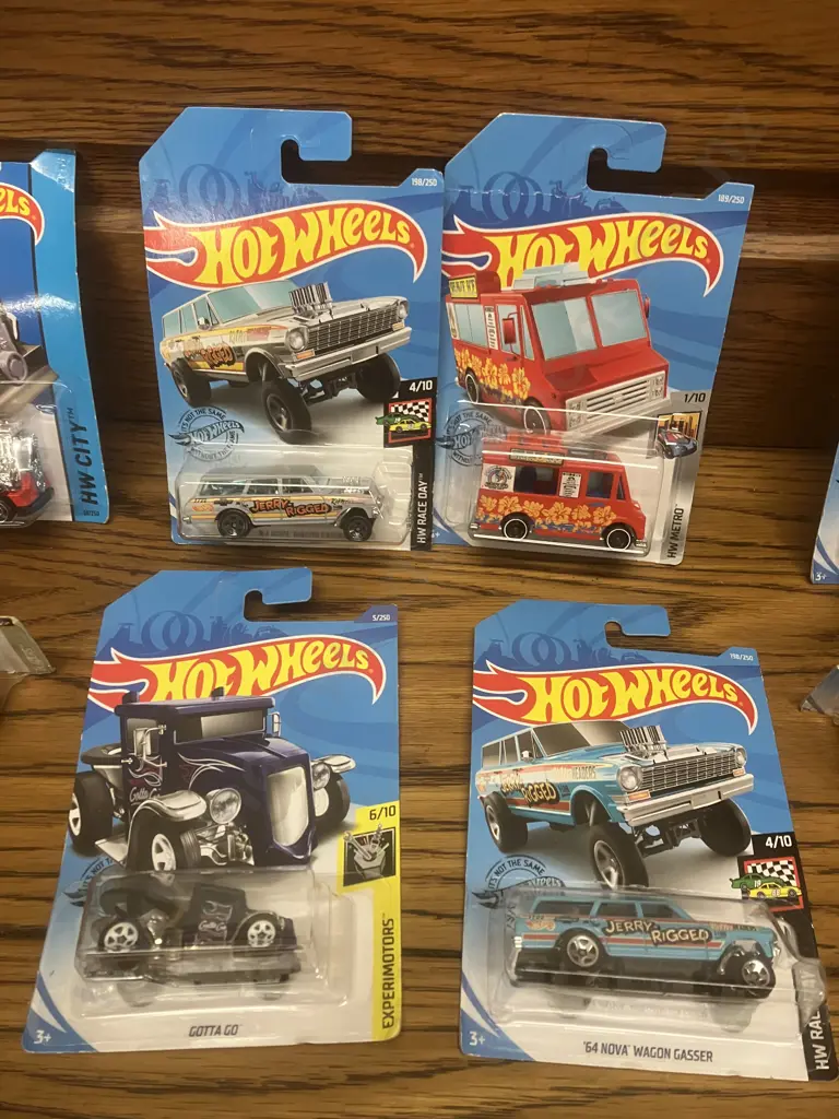 Lot of Ten New Hot Wheels Models Image 1++