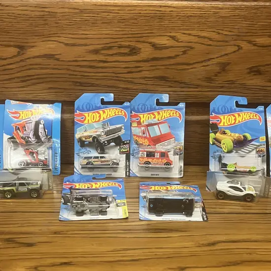 Lot of Ten New Hot Wheels Models