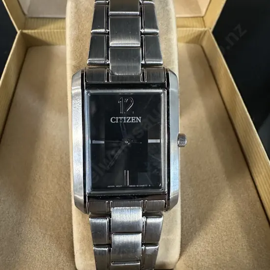 Vintage Citizen Watch In Case