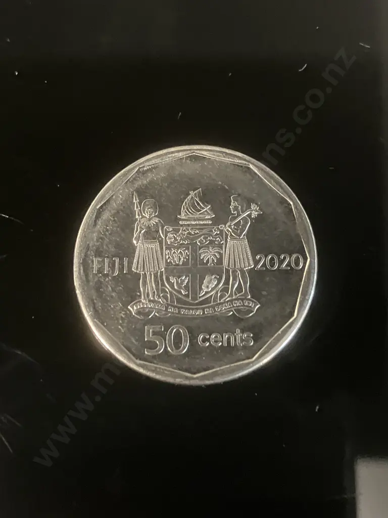 Fiji 50 Cents 2020 50 Years of Independence Image 1++