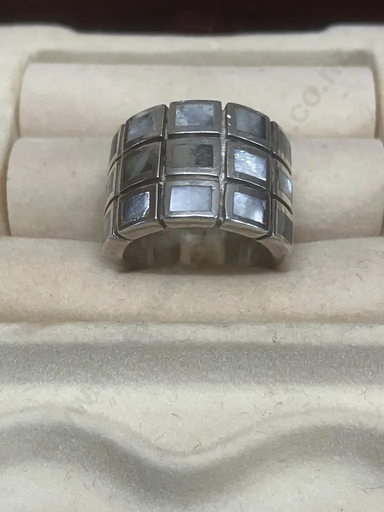 Sterling Silver Dress Ring Stamped 925 Image 1++