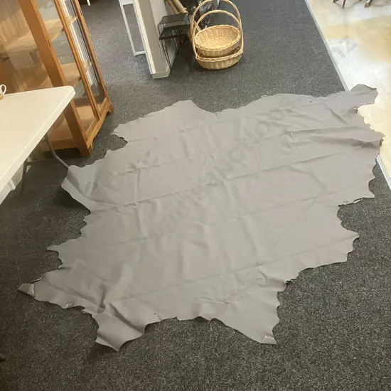Grey Colour Cow Hide - 270 x 230 (Small Holes)