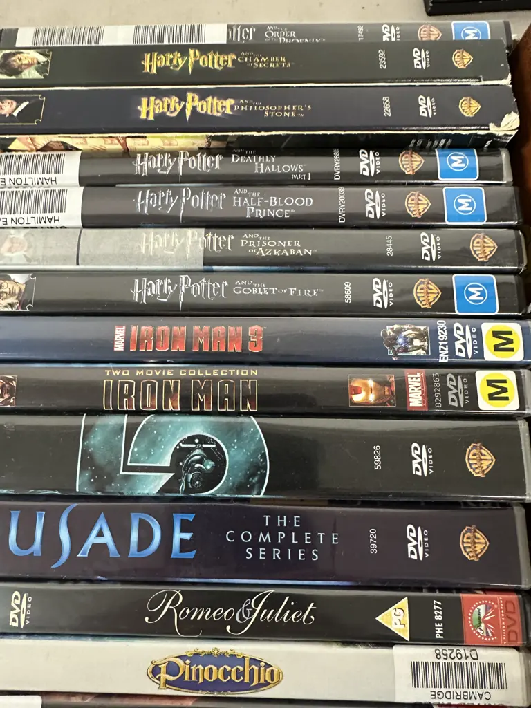 Assorted Dvds Including Harry Potter, Box Sets Etc Image 1++