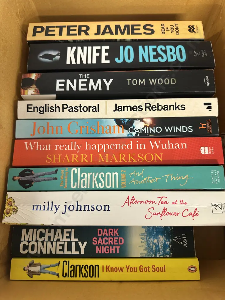 Selection Of Books Including John Grisham Etc Image 1++