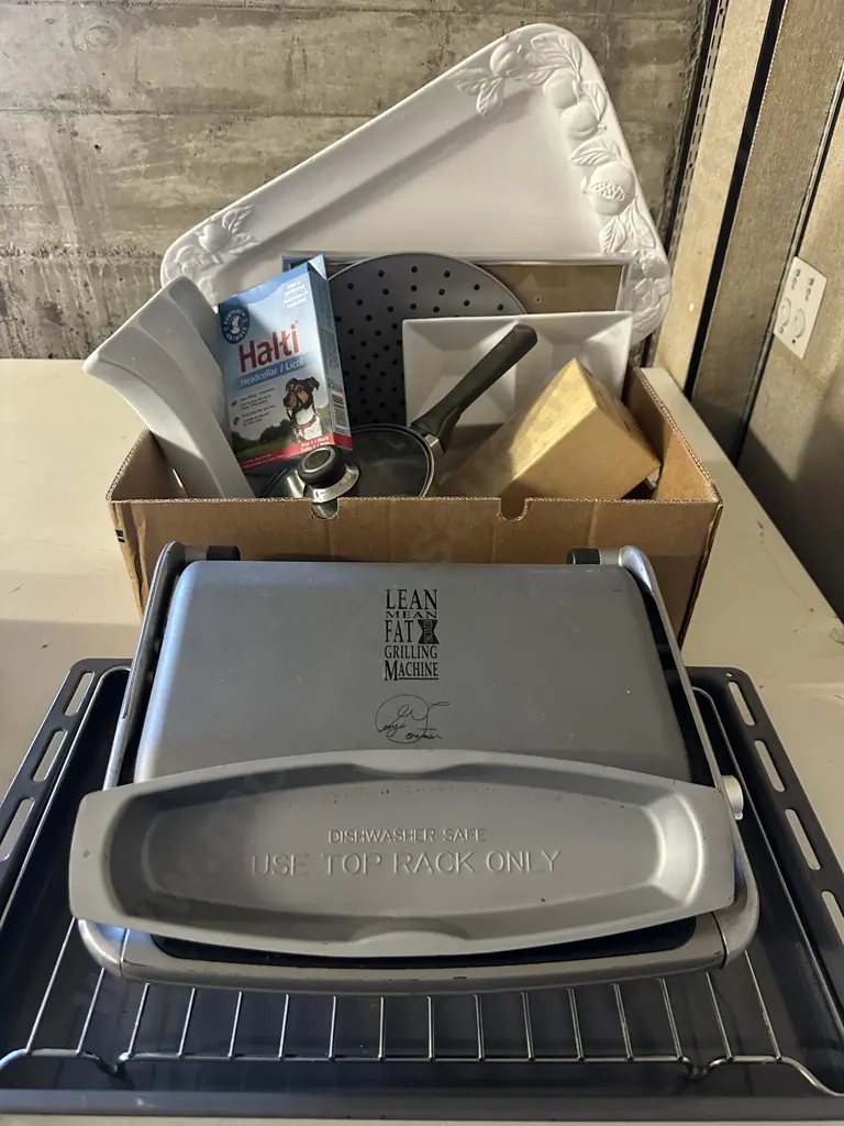 Oven Tray, George Foreman Grill Etc Image 1++