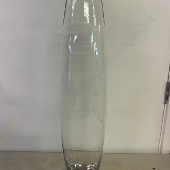 Tall Clear Vase H60cm.