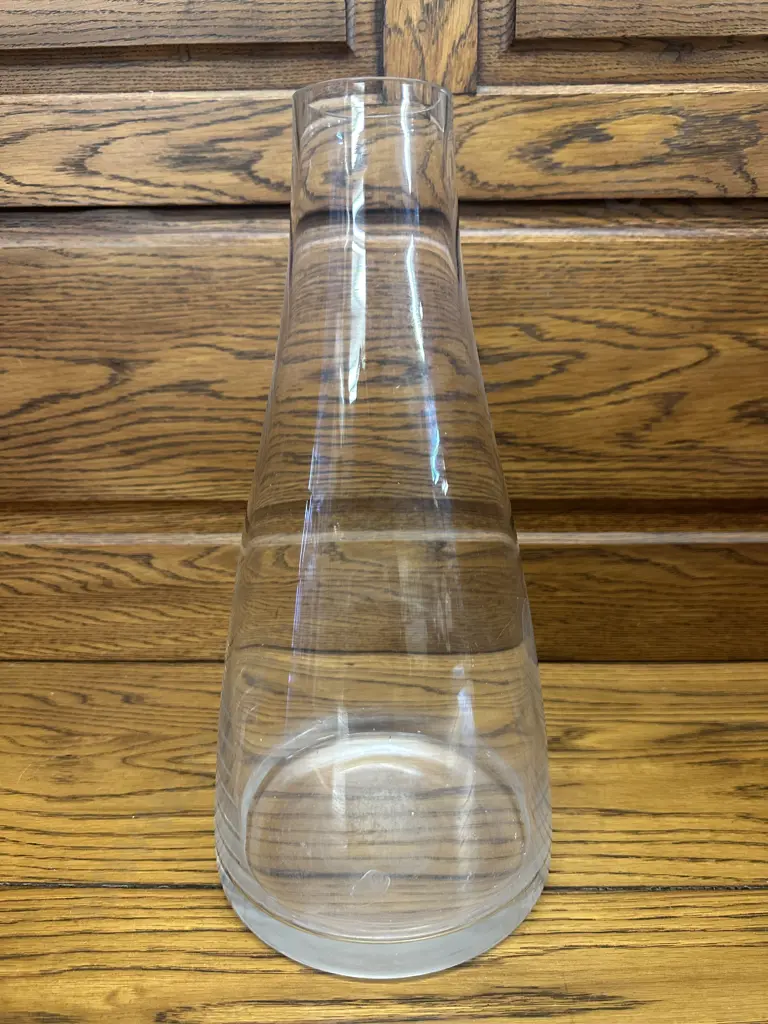 Modernist Large Glass Vase H35cm. Image 1++