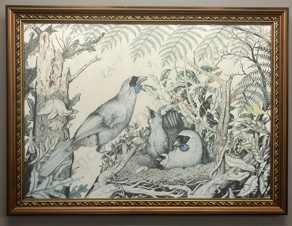 Rei Hamon "Kakako" No. 130 1979. Signed Limited Edition Print 345/2000 '79. 83 x 112cm Image 1++