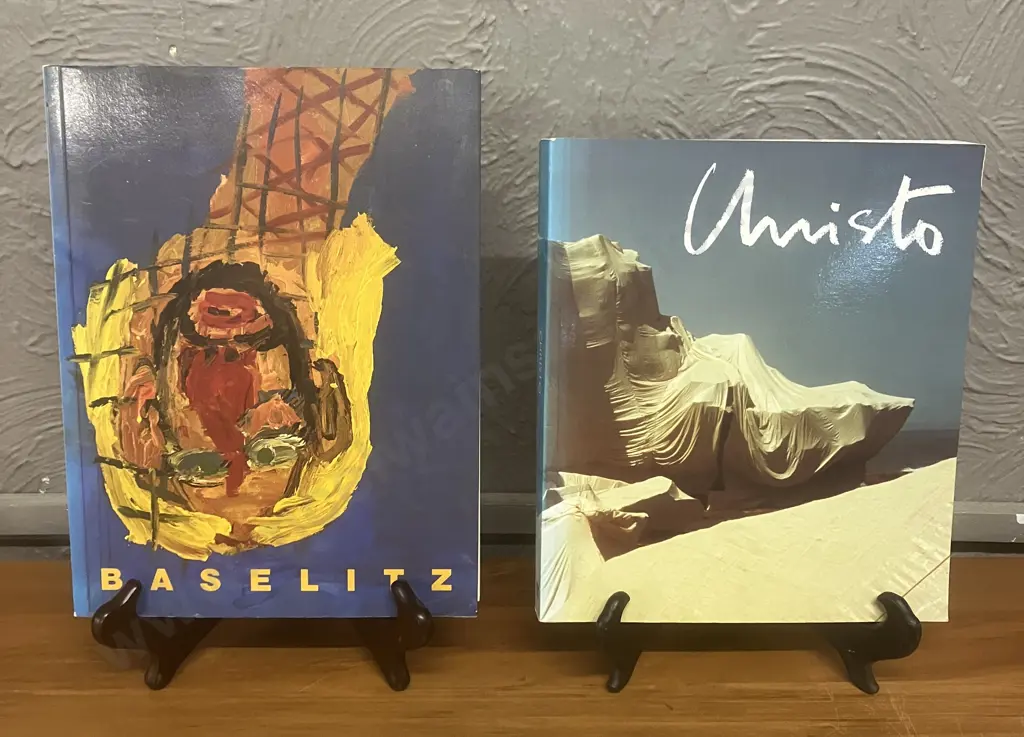 Christo - John Kaldor Art Project 1990 & Georg Baselitz - Benedikt Taschen 1990 Image 1++