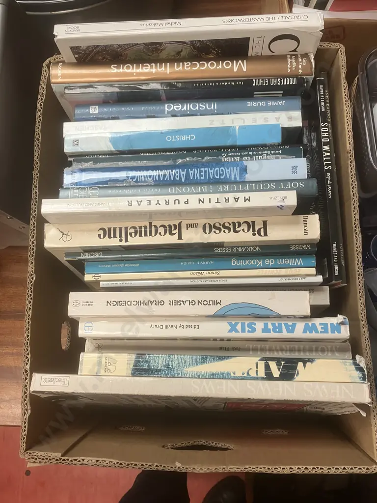 Assorted Art Books Image 1++